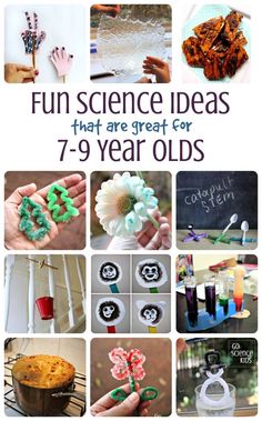 Summer Activities Age 7, Activities For Seven Year Olds, Summer Activities For Kids 7-9, Crafts For Eight Year Olds, School Age Science Activities, Primary School Science Projects, Elementary School Craft Ideas, Nanny Activities Elementary, Crafts For 9 Year Boys