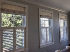 Cafe style shutters 
roman shades Cafe Shutters With Roman Shade, Roman Blinds And Shutters, Interior Fabric Shutters, Cafe Shutters Dining Room, Cafe Shutters Bathroom, Cafe Style Shutters With Roman Blinds, Shutters And Roman Blinds Together, Cafe Shutters With Curtains, Window Treatments With Shutters