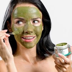 With its blend of yogurt-based probiotics and nourishing superfruits, this fortifying mask balances the skin's natural flora and helps it resist dehydration and imbalance. This deep green mask contains essential vitamins, minerals and antioxidants to nourish the skin and fight the look of dullness and signs of damage. Purifying green clay and charcoal help to detoxify and clear away impurities, leaving the skin clean, smooth and refined. *Product does not contain live probiotics. Skincare Masks, Green Mask, Green Clay, Skin Foundation, Essential Vitamins, Image Skincare, Skin Clinic, Skin Care Mask, Dehydration