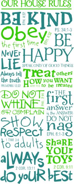 a green and white poster with the words be kind of happy in different font styles