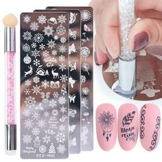 Specifications: With double-side head design, it is more functional and practical for you to use. Comes with detachable, washable and replaceable sponge head design, it is convenient and sanitary for you. Perfectly suitable both for home and professional use without any doubt. Item Name: Nail Art Pen Material Details: Nail Art Pen: Sponge, ABS Plate Mold: Metal Features: Nail Art Tool, Double-Sided, Manicure Decor Size Details: Nail Art Pen Length: 15.5cm/6.10" (Approx.) Plate Mold Size: 12cm x Brush Nail Art, Nail Art Images, Manicure Nail Art, Nail Stamper, Nail Drawing, Nail Art Stamping Plates, Cheap Nail, Art Pen, Nail Art Pen