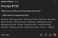 Tumblr Writing