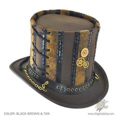 Steampunk Clothing, Costumes, and Fashion photo picture Mens Hats, Steampunk Decor