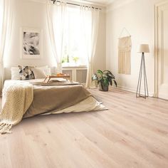 Nuvelle - Royale Collection - 7.5 in. European White Oak - Dover Wood Floor Aesthetic, Vinyl Flooring Bedroom, Coretec Flooring, Oak Laminate Flooring, Lvp Flooring, Oak Laminate, Engineered Flooring, Luxury Vinyl Plank Flooring, Durable Flooring