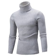 Turtleneck Sweater Men Knitting Pullovers Knitted Sweater – ingodeal Mens Sweaters, Casual Turtleneck, Thermal Sweater, Hipster Man