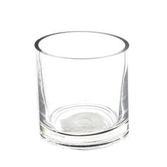 an empty glass on a white background with no one around it or in the shot