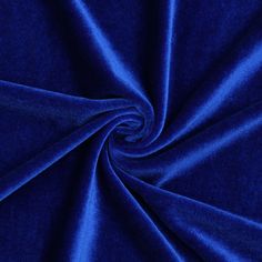 PRICES MAY VARY. SIZE:63 inches x 1 yard(3 feet) MATERIAL:95% Polyester/5% Spandex.Just one side is velvet,spandex like on the other side STRETCH VELVET FABRIC:The velvet fabric by the yard is two way stretch in weft.But because it is knit,the fabric’s warp have some elongation.This stretch velvet fabric is long-lasting GORGEOUS FABRIC:This high quality fabric has a beautiful luxurious and soft texture,which makes it comfortable to wear and drapes well.The gorgeous fabric is for sewing elegant d Midnight Blue Fabric, Jewel Tone Fabric, Fabrics Texture, Stretch Clothes, Fabric Aesthetic, Royal Blue Fabric, Modern Royalty, Blue Velvet Fabric, Planner Business