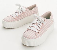 Sporty Pink Slip-on Sneakers For Spring, Pink Casual Slip-on Platform Sneakers, Casual Pink Slip-on Platform Sneakers, Pink Slip-on Platform Sneakers Casual, Casual Pink Platform Sneakers, Sporty Pink Platform Sneakers For Spring, White Platform Sneakers With Rubber Sole For Spring, Spring White Platform Sneakers With Rubber Sole, Summer Platform Sneakers With Rubber Sole