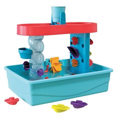 Make a splash with Chuckle & Roar's Ultimate Tabletop Water Table, the pinnacle of sensory play! This innovative water table is expertly designed for little ones aged 3-6+, providing a dynamic and interactive water play experience that's both fun and educational. With its compact tabletop design, it's perfect for indoor and outdoor play, offering endless opportunities for imaginative water adventures. Toys For One Year Old, Toddler Outdoor Toys, Water Play Table, Best Outdoor Toys, Outdoor Toys For Toddlers, Water Table Activities, Toddler Outdoor, Finding Treasure, Toys For Toddlers