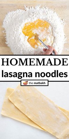 homemade lasagna noodles are the best way to make them in less than 10 minutes