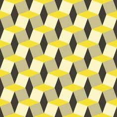 an image of a black and white checkerboard pattern with yellow squares on it