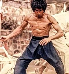 Isometric Training, Bruce Lee Body, Clint And Scott Eastwood, Bruce Lee Kung Fu, Bruce Lee Poster, Kung Pow, Warrior Training