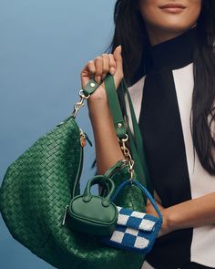 Discover unique bags, purses, clutches, luggage & more from Anthropologie, including the season's newest arrivals. Shop for the perfect handbag for any look. Clare V., Beaded Bags, Green Bag, Satchel Bags, Bead Work, Women's Accessories, Messenger Bag, Satchel