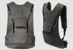 Y3 Bag, Wearable Robots, Adidas Y3, Slim Backpack, Sport Backpack, Running Pack, Backpack Design, Edc Bag, Cargo Vest