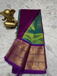 Purple Pattu Saree Blouse Combination, Purple Paithani Silk Saree With Traditional Patterns, Green Colour Pattu Sarees, Purple Color Pattu Saree, Saree For Engagement, Diy Projects For Adults