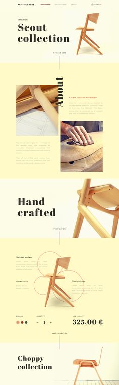 the different types of chairs are shown in this graphic design guide, with information about each chair