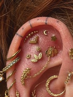 there are many different types of ear piercings