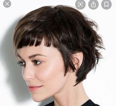 Trendy We Fryzurach, Line Bob Haircut, Short Layered Haircuts, Hair Appointment, Messy Hair, Haircut For Thick Hair, Trending Haircuts, Trending Hairstyles