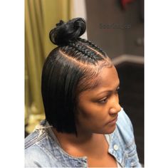 1233 Vine St. , Phila Pa 19107 on Instagram: “#styled by at @sabrina_cp #revampedbeautysalon. ____________________________ Appointments available! Call the number in Bio for prices and…” Hairstyle For Bob Cut, Birthday Updo, Straighten Hairstyles, Bundles Hairstyles, 4b Hairstyles, Diva Hairstyles, Elaborate Hairstyles, Braided Mohawk, Hype Hair