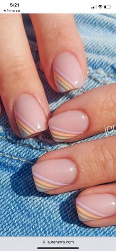 Trending Nail Designs, Unique Nail Art, Cute Simple Nails, Spring Nail Designs, Summery Nails, Nail Care Tips, Cute Gel Nails, Shellac Nails