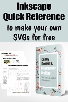 a book with the title how to make your own svg for free