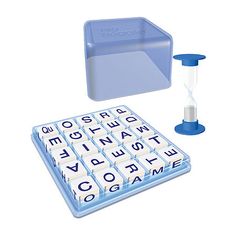 For more than 30 years, word game lovers have enjoyed the challenge of Big Boggle.Shake up the 25 letter cubes and try to spot as many hidden words as you can. Race against the 3-minute sand timer as you follow adjoining letters, every which way, searching for words that you hope your opponents won't find.When time runs out, players compare their lists and score for each unique word they've found. The player with the highest score wins!The larger 5x5 grid puts nine more letters in play than in s