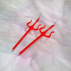 Satanic Jewelry, Lesbian Earrings, Weird Jewelry, Quirky Earrings, Funky Earrings, Hypoallergenic Earrings, Earring Hooks, Acrylic Earrings, Jewelry Inspo