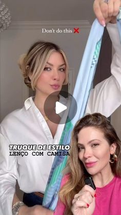 Gabriela da Silva on Instagram: "Como amarrar lenço no pescoço quando estiver vestindo camisa! 
Me siga e aprenda editar seus looks com truques de estilo e moda que irão te surpreender. 
Se quiser aprender comigo vem no meu Link da BIO. 
Comente EU QUERO para receber mais dicas exclusivas!
.
Vídeo @paulinakurka 
.
 #bauru #gabrielatrends #dicasdemoda #moda #truquedeestilo #stylingtips #lookinspiração #dicasdestyling #lenço #saopaulo #fashionweek #truquedestyling #fashionhacks #tendenciademoda #stylinghacks" May 22, May 23, Moda Fashion, Casual Chic, Coaching, Make Up, Cute Outfits