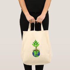 Reuse Reduce Recycle Tree Earth Globe Large Tote Bag Color: Natural. Gender: unisex. Age Group: adult. Eco-friendly Large Canvas Bag In Natural Color, Eco-friendly Everyday Gift Bags, Organic Reusable Bag For Everyday Use, Eco-friendly Large Capacity Natural Canvas Bag, Green Eco-friendly Canvas Tote Bag, Green Eco-friendly Tote Canvas Bag, Eco-friendly Natural Tote Bag, Organic Recyclable Tote Bag, Natural Reusable Canvas Bag For Daily Use