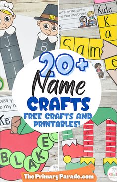 some crafts and printables for kids to make