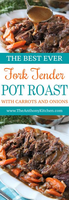 how to make perfect pot roast with carrots and onions