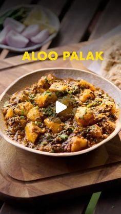 aloo palak recipe with video