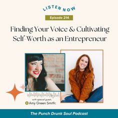 a woman sitting on the floor next to a brick wall with text reading finding your voice & cultivating self - worth as an enterprise