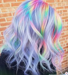 Kaleidoscope Hair, Red Violet Hair, Winter Hair Color Trends, Rainbow Highlights, Red Hair With Blonde Highlights, Winter Hair Trends, Hair Rainbow, Red Blonde Hair