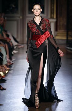 Japanese Wedding Dress, Zuhair Murad Haute Couture, Gala Dress, Couture Evening Dress, Japanese Wedding, Mode Kimono, فستان سهرة, Zuhair Murad, Kimono Dress