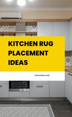 If you are looking for some kitchen rug placement ideas to spice up your cooking spaceyou are in the right place. Rug For Kitchen Floor, Where Do You Put Kitchen Rugs, Area Rugs In Kitchen Ideas, Square Kitchen Rug Ideas, U Shaped Kitchen Rug Placement, Large Kitchen Rug Ideas, Kitchen With Rugs Ideas, Rugs In The Kitchen, Kitchen Rug Ideas Layout