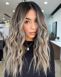 Blonde Balayage Medium Length, Balayage Medium Length, Autumn Blonde, Fall Hair Inspo, Ash Blonde Hair Balayage, September Ideas, Hello 30, Boho Makeup