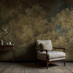 Vintage Renaissance Weathered Wallpaper Mural {Classical Clouds} Wallpaper Mural Sckribbles Mural Wallpaper Dining Room, Mural Wallpaper Vintage Bedroom, Wallpaper Mural, Ceiling Wallpaper, Vintage Bronze Wallpaper, Mural Wallpaper Dark, Mural Wallpaper Victorian, Weather Wallpaper, Victorian Forest Wall Mural