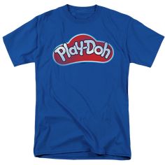 Play-doh Lid - Men's Regular Fit T-Shirt Men's Regular Fit T-Shirt Play-doh Mens Workout Shirts, Printed Clothing, Play Doh, Adulting Shirts, Vintage Logo, Perfect Shirt, Shirt Design, Royal Blue, Top Shirt