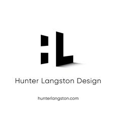 the logo for hunter langston design