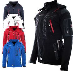 Geographical Norway Herren Soft shell Jacke regen Outdoor Herbst Übergangs Jacke All Black Converse, Adidas Shoes Outlet, Drawstring Jacket, Geographical Norway, Chic Jeans, Jacket With Zipper, Country Fashion, Women Camping, Winter Shoes For Women