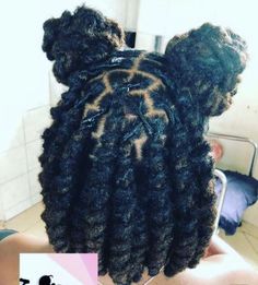 Loc Styles Medium Updo Women, Loc Ideas, Dreads Styles For Women, Beautiful Locs