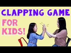 Clapping Game for Kids - Double Double This That (with lyrics) | Hand Clapping Games for 2 players👏 - YouTube Hand Games For Kids, Kids Praise Songs, Music Games For Kids, Group Games For Kids, Kids Sunday School Lessons, Fun Group Games