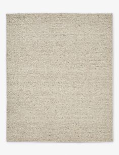 a beige rug with small squares on the bottom and one square in the middle, against a white background