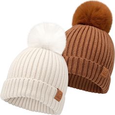 Add a playful touch to your baby's winter wardrobe with KeaBabies Pom Baby Beanie Hats. Crafted with soft, stretchy nylon viscose yarn, these adorable pom-pom baby beanies provide a snug fit, keeping your little one warm and comfortable during the cold season. These baby hats are perfect for adding a pop of fun to any outfit for baby girls, baby boys, infants, and toddlers aged 0-36 months. They are lightweight, easy to wear, and machine washable, making them a must-have modern baby essential. Infant Hat, Knitted Beanies, Baby Winter Hats, Toddler Pillowcase, Newborn Hats, Toddler Pillow, Baby Washcloth, Baby Beanie Hats, Baby Beanies