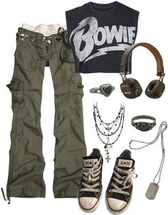 Mode Hippie, Cargo Pants Outfit, Emo Outfits, Grunge Goth