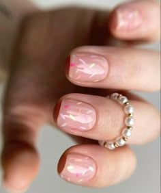 Easter Nails 2023, Nurse Nails, Easter Nails Designs, Easter Nails Design Spring, Sprinkle Nails, Rock Nails, Pink Tip Nails, Easter Nail Designs