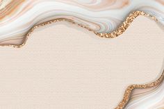 an abstract marble background with gold glitter accents and a wavy pattern on the top right corner