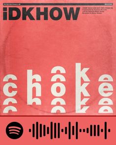 the cover of i dkhow's latest album, checkeeed up