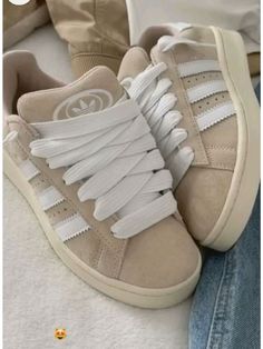 #campus Beige Adidas, Pink Nike Shoes, Preppy Shoes, Cute Nike Shoes, Adidas Campus